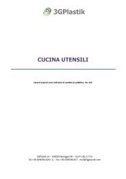 3G Cucina utensili BD - 3GPlastik