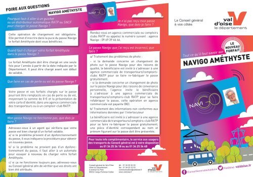 Navigo Amethyste Villiers Le Bel
