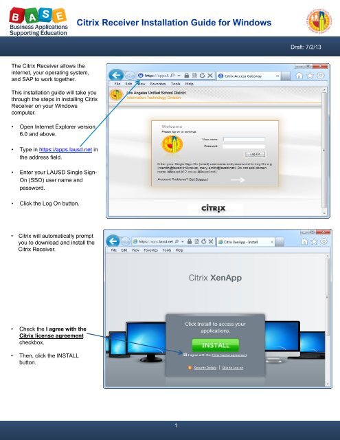 install citrix receiver install citrix receiver
