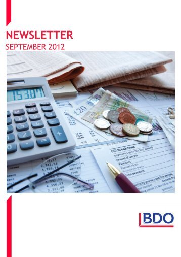 BDO Mozambique July 2012 Newsletter - MCLI