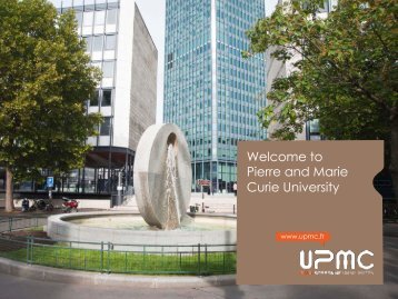 Welcome to Pierre and Marie Curie University - UniversitÃ© Pierre et ...