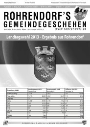 Gemeindezeitung 03/2013 - Rohrendorf bei Krems