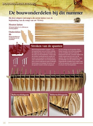 Planken buigen - Hmsvictory-model.com