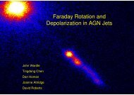 Faraday Rotation and Depolarization in AGN Jets