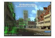 3D Stadtmodelle.pdf - AG EDV in der Stadtplanung