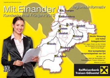 Mit.Einander - Raiffeisenbank Traisen-GÃ¶lsental