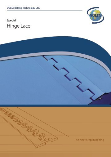 Hinge Lace - Volta Belting Technology Ltd.