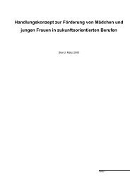 Handlungskonzept zur Förderung von Mädchen und jungen Frauen ...