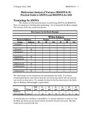 Multivariate Analysis of Variance (MANOVA) II: Practical Guide to ...