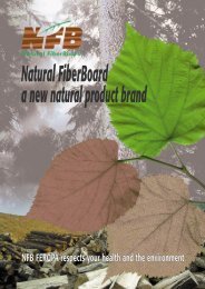Natural FiberBoard - Hofatex