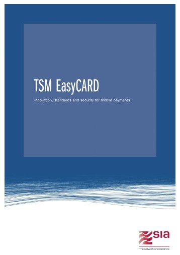 TSM EasyCARD - SIA