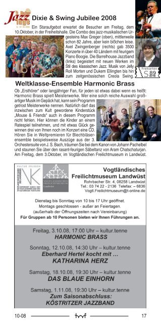 EITE - Hof Programm