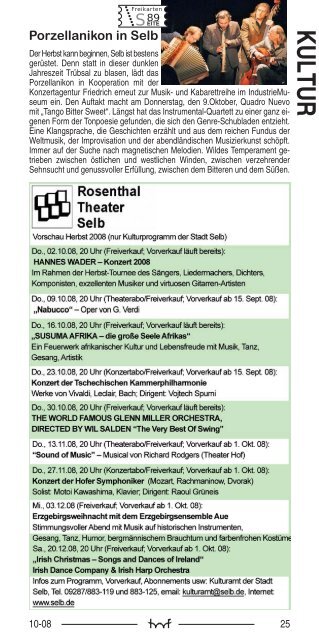 EITE - Hof Programm