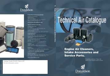 F116017 European Air Cleaner Catalogue - Michele Caroli Srl