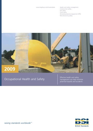 Occupational Health and Safety - BSI Shop