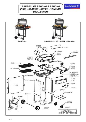 BARBECUES RANCHO & RANCHO PLUS - CLASSIC ... - Campingaz