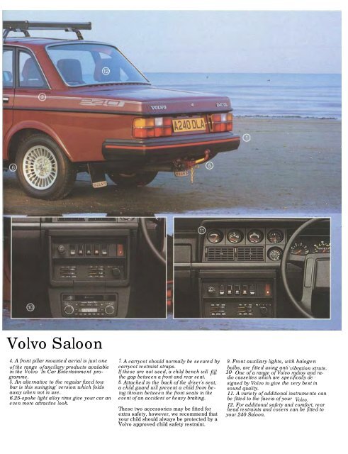 The 1984 Volvo 240 Saloons