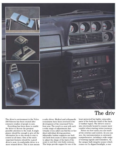 The 1984 Volvo 240 Saloons
