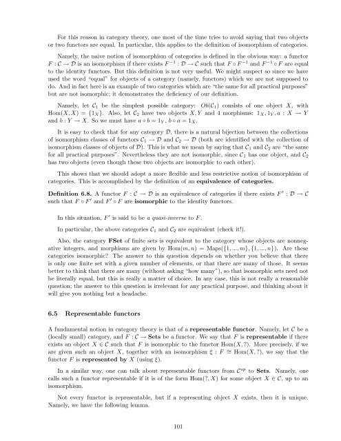 Lecture notes for Introduction to Representation Theory