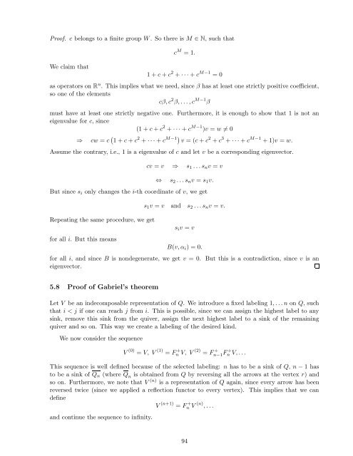 Lecture notes for Introduction to Representation Theory