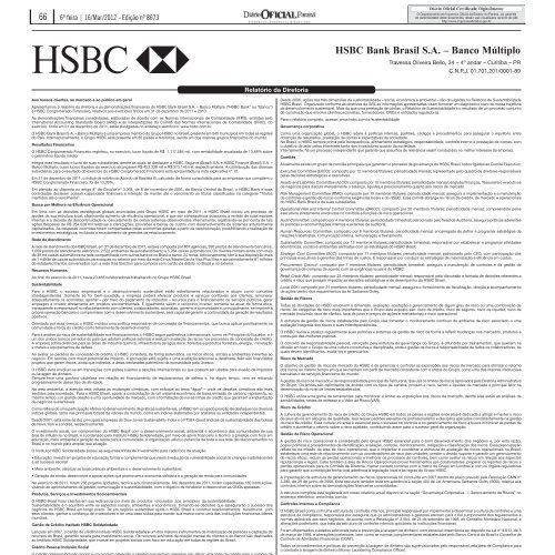 HSBC Bank Brasil S.A. - Banco MÃºltiplo - Local