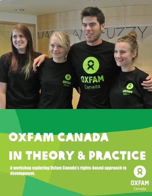 in theory and practice - Oxfam Canada