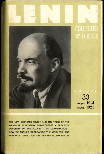 Lenin CW-Vol. 33-TC.pdf - From Marx to Mao