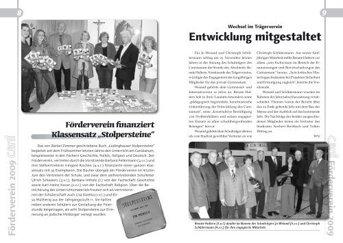 Download als PDF (ca. 23 MB) - FÃ¶rderverein des Canisianum