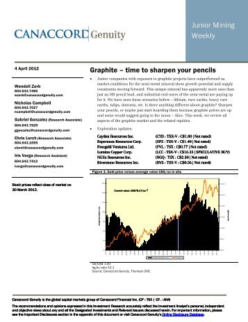 Name(XXX) XXX-XXXXemail @canaccord - Northern Graphite