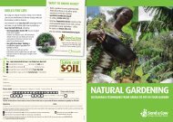 Natural Gardening leaflet - Send a Cow