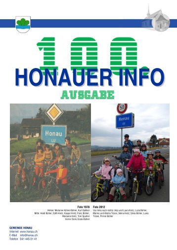 honauer info - Gemeinde Honau