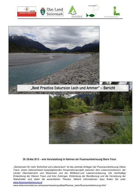TrFrbtLechAmmerBericht (pdf, 5.99 MB) - Wasser, Klimawandel ...