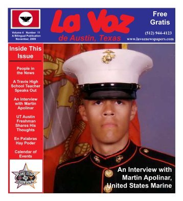 La Voz de Austin November 2009 corrected - La Voz Newspapers