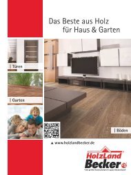 Das Beste aus Holz für Haus Garten - HolzLand Becker