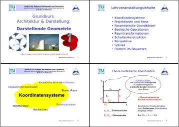 Darstellende Geometrie