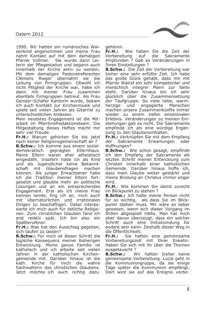 Pfarrbrief Ostern 2012 - kplw.de