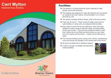 Cwrt Mytton - Blaenau Gwent County Borough Council