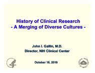 History of Clinical Research - IPPCR Video and Handout Archive