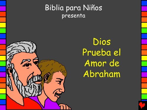 God Tests Abrahams Love Spanish.pdf - Bible for Children