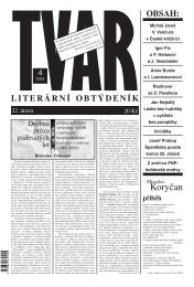 Tvar 5/2001