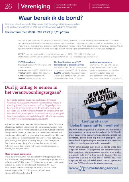 Horeca Info nr.7 2011.pdf - FNV Horecabond