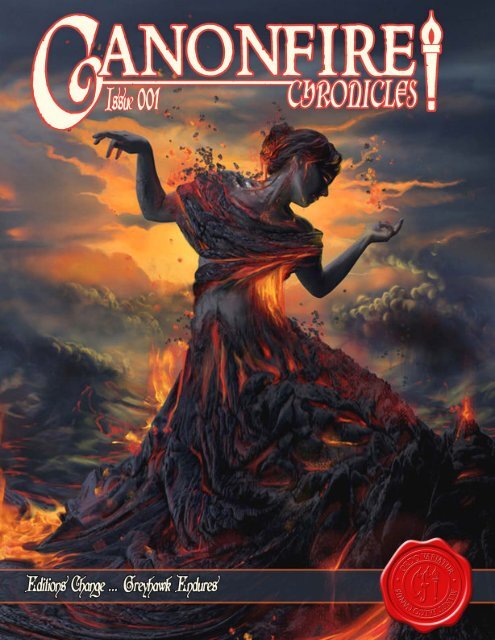Canonfire! Chronicles Issue 1 - Le Monde de Greyhawk