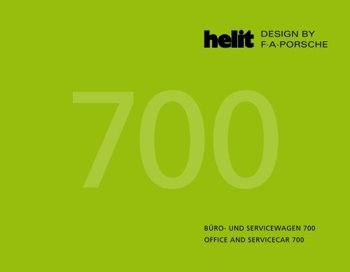 BÃRO- UND SERVICEWAGEN 700 OFFICE AND ... - Helit