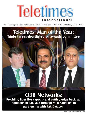 O3B Networks: - Teletimes