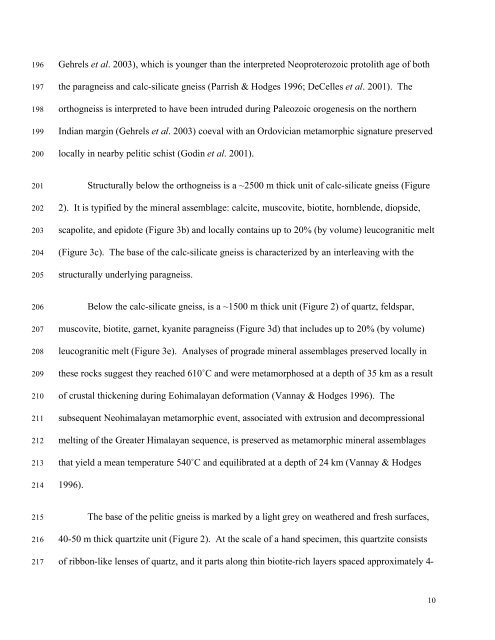 Kinematics of the Greater Himalayan sequence, Dhaulagiri Himal ...