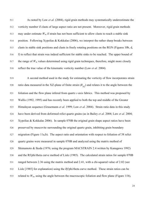 Kinematics of the Greater Himalayan sequence, Dhaulagiri Himal ...