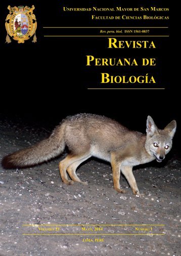 Revista Peruana Biología v21n1
