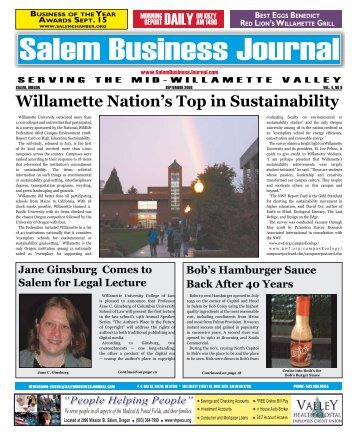 Sep 2008 - Salem Business Journal