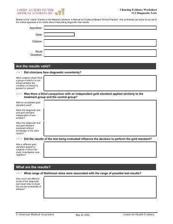 Diagnosis worksheet - Family Medicine