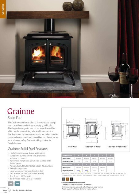 2043 WSL stove brochure v2.indd - Lamartine Fireplaces